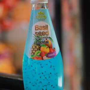 Coco Queen Basil Seed Cocktail