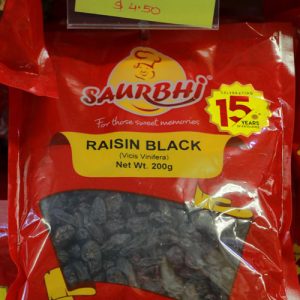 Saurbhi Raisin Black
